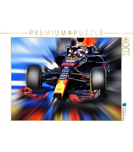 Amazon.com: GP Sport, Red Bull 2D Jigsaw Puzzle, Model F1 Top View